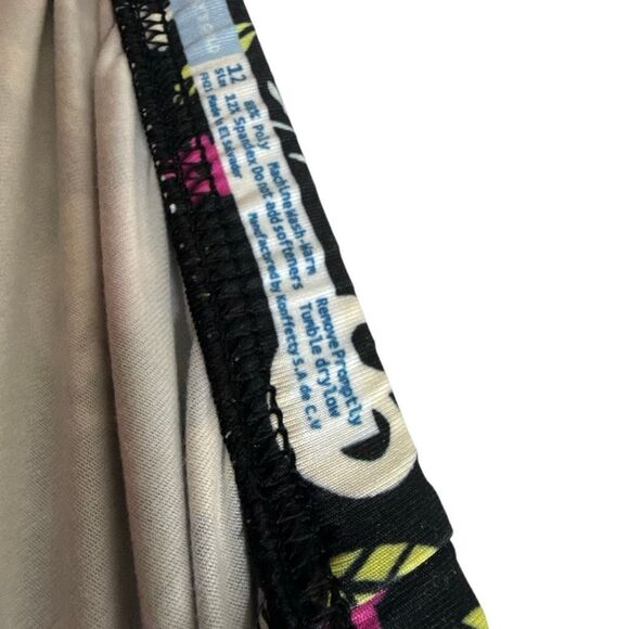 NWT Monday’s Child Girl's Black Halloween Themed Stretch A-Line Skirt Size 12 - Picture 3 of 8